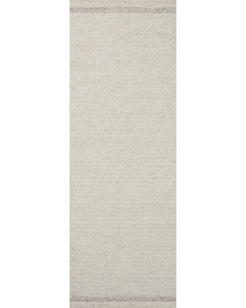 Magnolia Home by Joanna Gaines x Loloi 2'6" 7'6" Mist/Silver Ashby ASH-02 Runner Area Rug